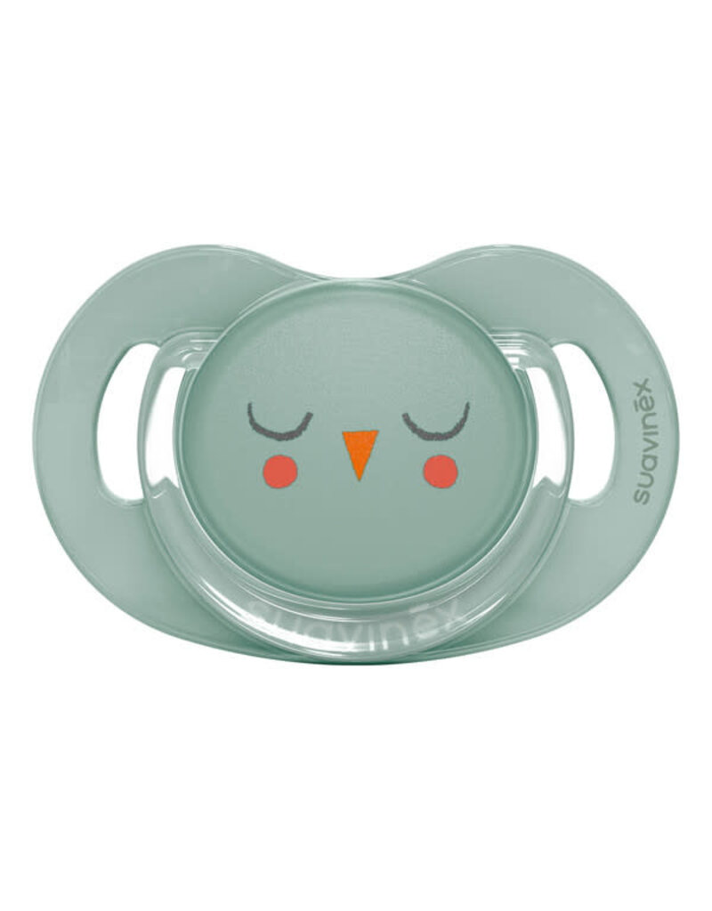 Suavinex Suavinex Bonhomia Flat soother 6-18M