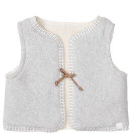 Koeka Koeka Baby Gilet Reverisble Denver Soft Grey