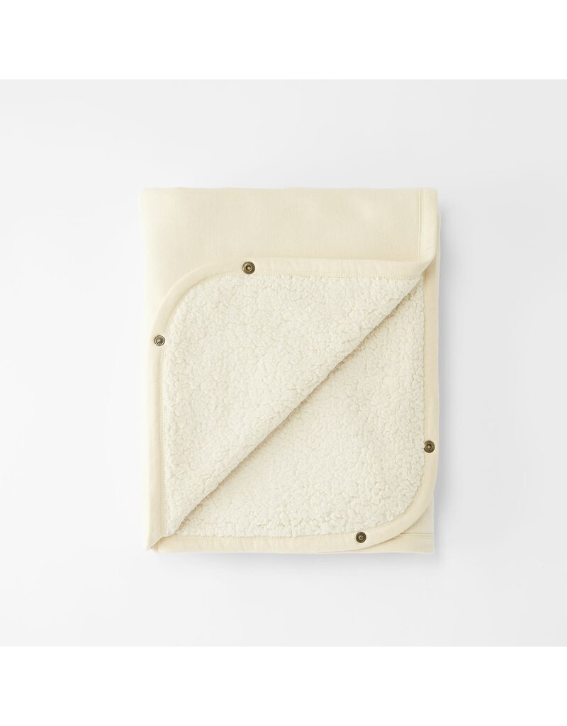 Cloby Cloby Teddy blanket Off white