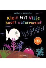 Clavis Clavis Geluidenboekje Klein wit visje hoort watermuziek