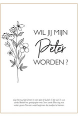 Minimou Minimou Let Love Grow - Wishes in a tube - Wil jij mijn peter worden?