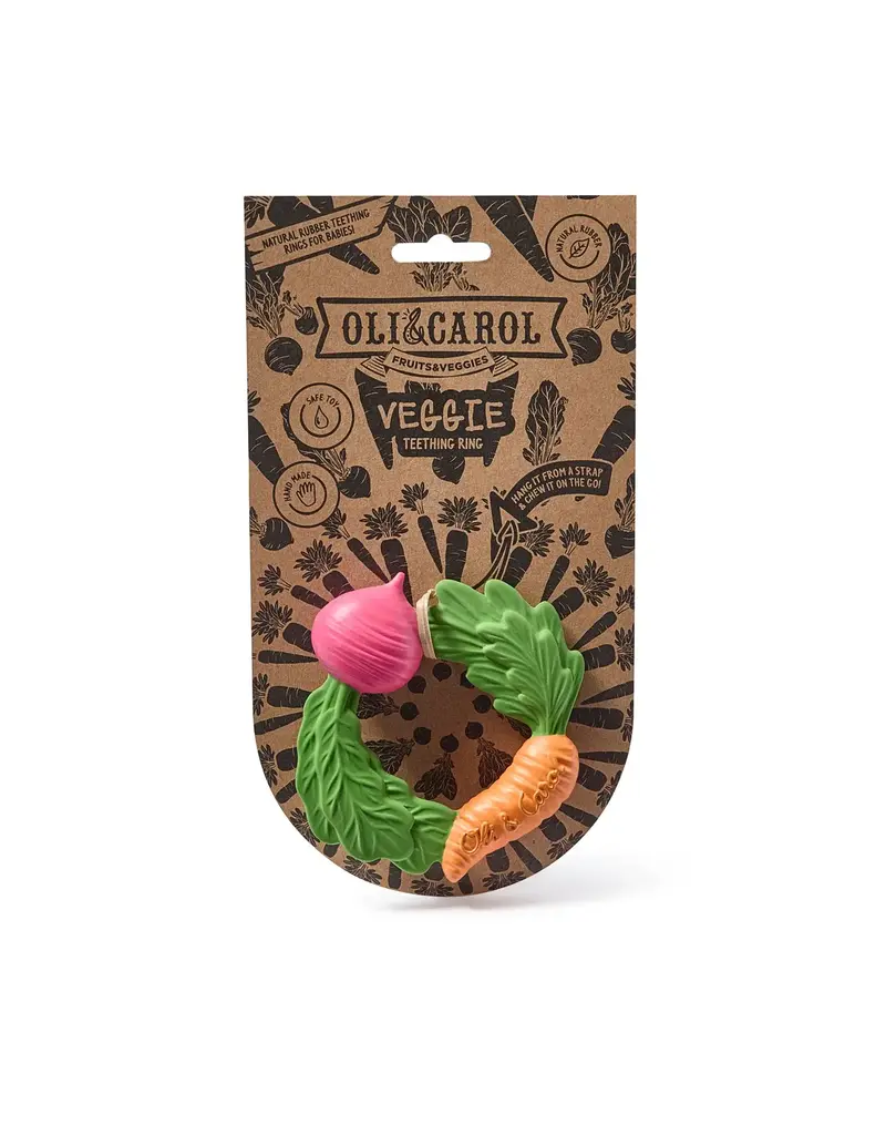 Oli&Carol Oli & Carol Veggie teething ring