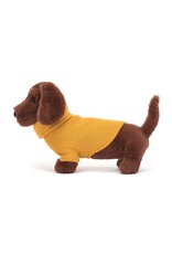 Jellycat Jellycat Yellow sweater sausage dog