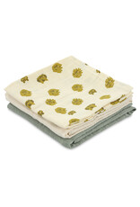 Trixie Trixie Tetradoeken 3-pack mix  Lucky Leopard 55x55cm