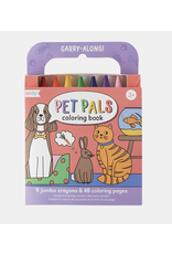 Ooly Ooly Carry Along Coloring Book Pet Pals