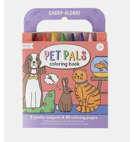 Ooly Ooly Carry Along Coloring Book Pet Pals