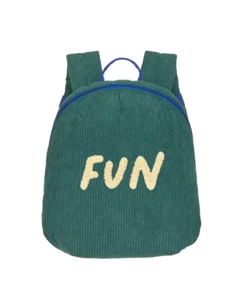 Lassig Lassig tiny backpack cord little gang fun ocean green