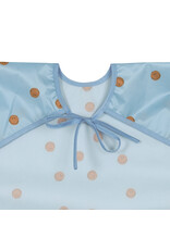 Lassig Lassig Long Sleeve Bib 2 pcs Happy Rascals  Smile sky blue