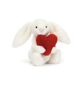 Jellycat Jellycat Bashful Red Love Heart Bunny Little