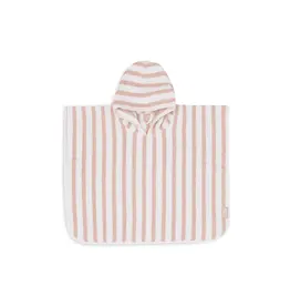 Jollein Jollein Poncho Stripe Wild Rose