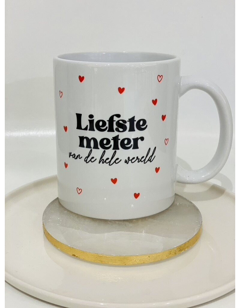 Minimou Minimou Coffeemug "Liefste meter van de hele wereld " Beats of Love