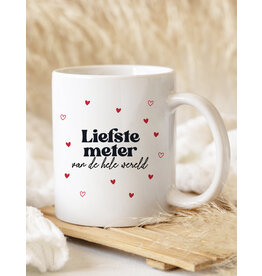 Minimou Minimou Coffeemug "Liefste meter van de hele wereld " Beats of Love