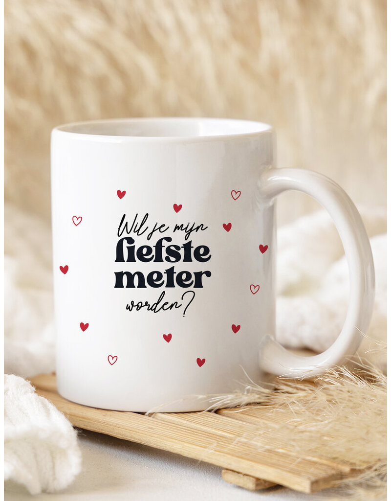 Minimou Minimou Coffeemug "Wil jij mijn liefste meter worden?" Beats of Love