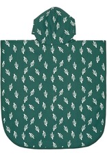 Lassig Lassig Beach Poncho Cactus green One size