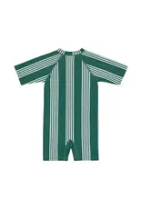 Lassig Lassig Short Sleeve Sunsuit Stripes green/  nature