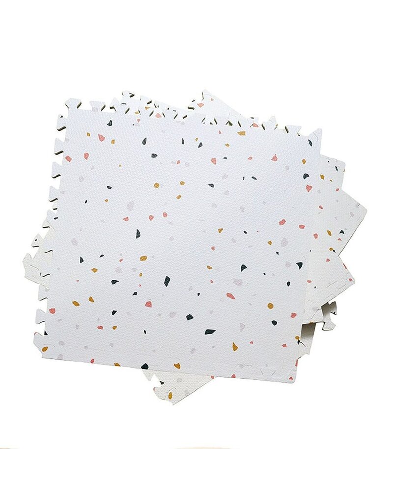 Evibell Evibell Puzzel Speelmat  Terrazzo Cream 120 x 180cm