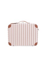 Childhome Childhome Mini Traveller Valise Rayures Beige