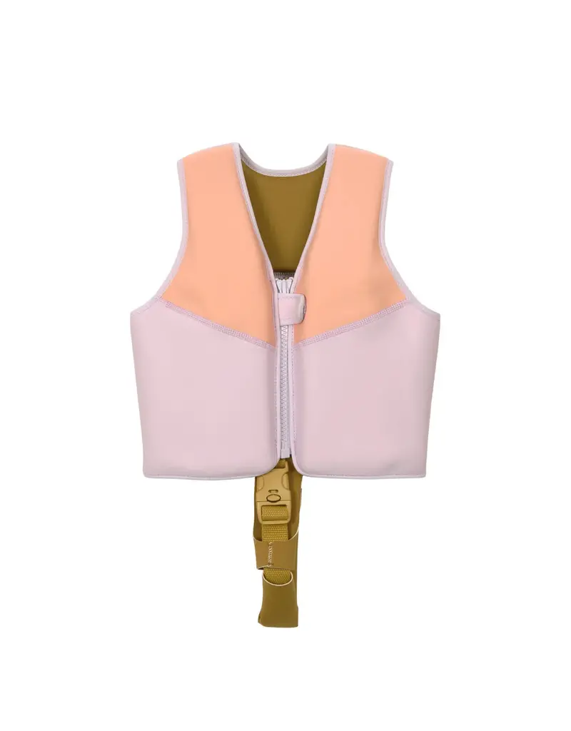 Lassig Lassig Swim Vest lavender/apricot 2-6y