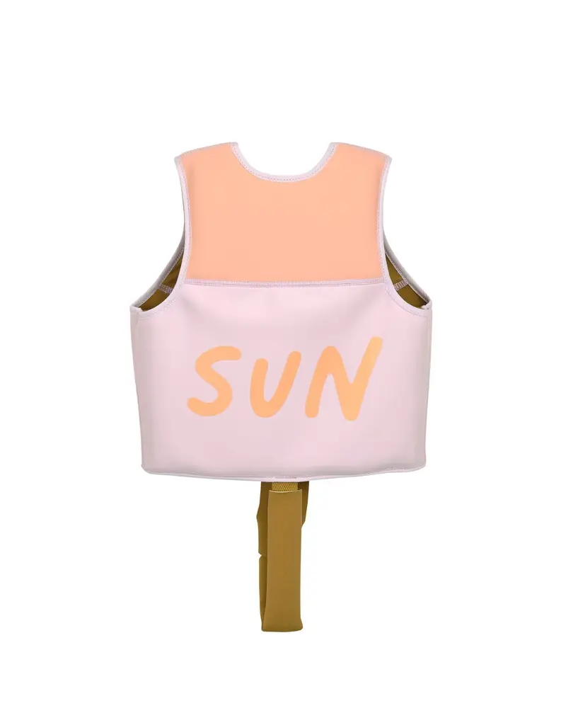 Lassig Lassig Swim Vest lavender/apricot 2-6y