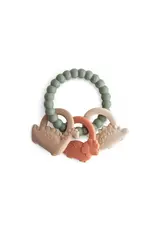 Mushie Mushie Teething Ring Dino