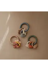 Mushie Mushie Teething Ring Dino