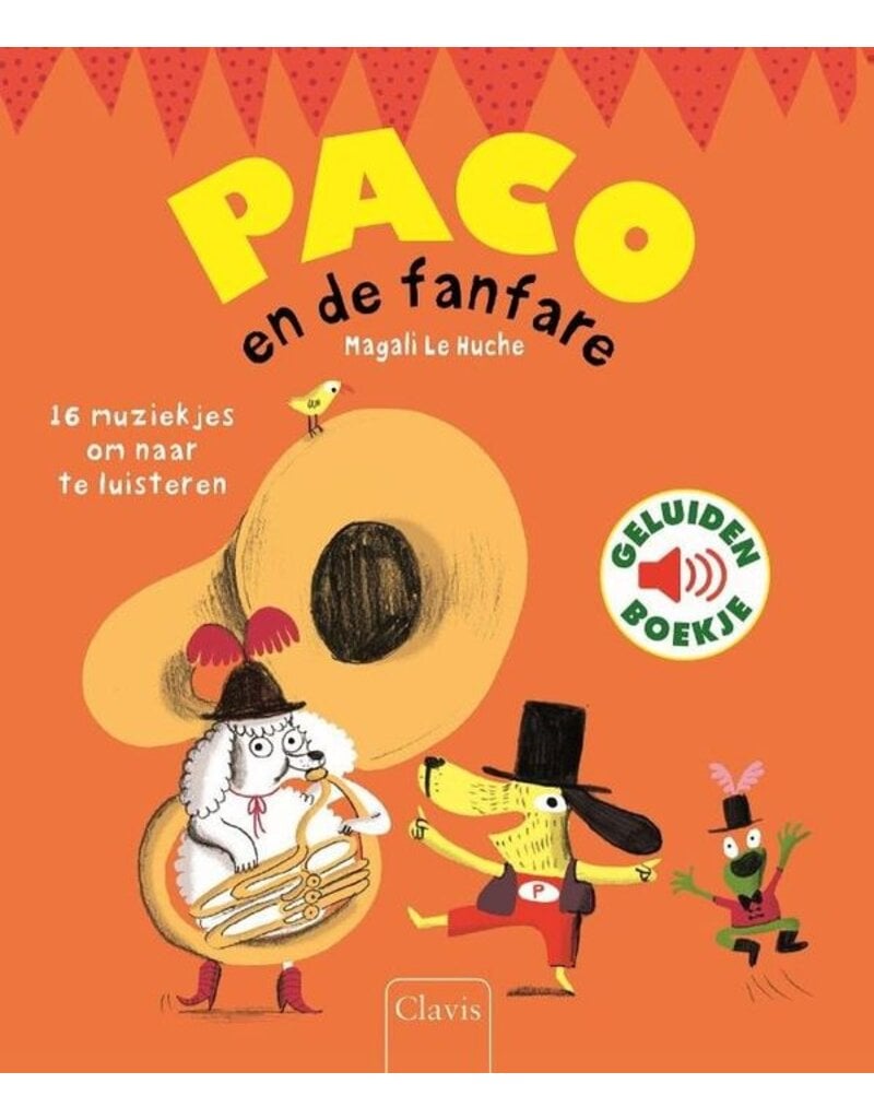 Clavis Clavis geluidenboek "Paco en de fanfare"