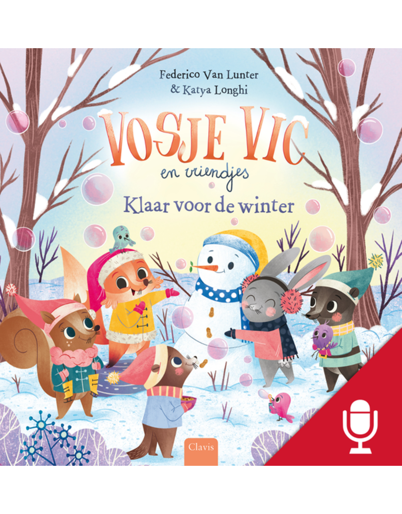 Clavis Clavis boek  "Vosje Vic: Klaar voor de winter"