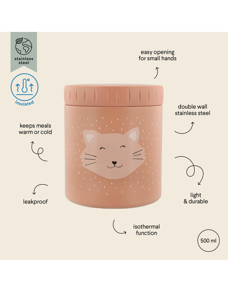 Trixie Trixie Isothermische lunchpot 500 ml Mrs.  Cat