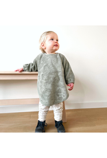 Timboo Timboo slab met elastische mouwen Moon blue