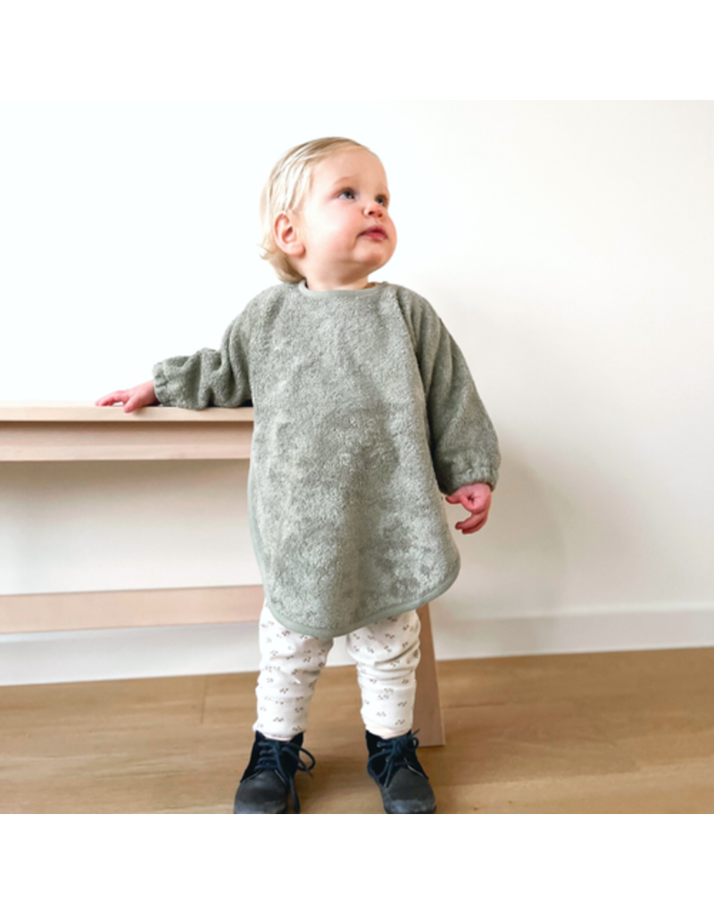 Timboo Timboo slab met elastische mouwen Moon blue