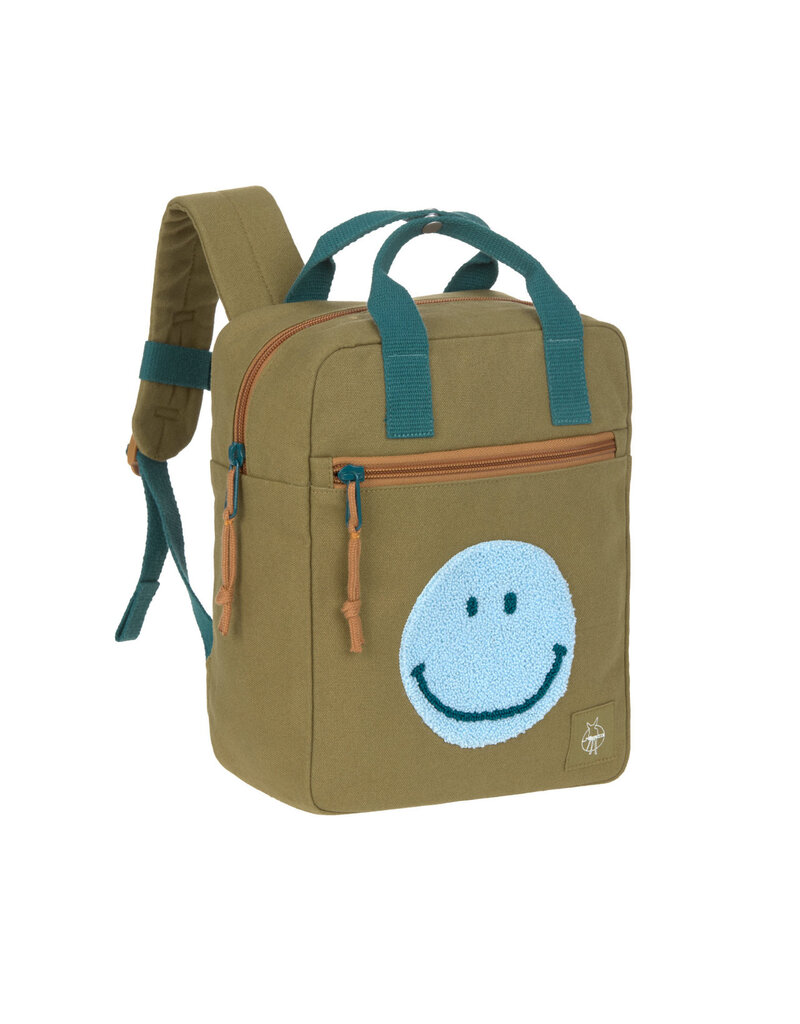 Lassig Lassig Backpack Small  GOTS olive