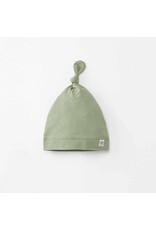 Cloby Cloby mutsje knot hat olive green 0-3m