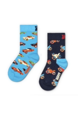 Happy Socks Happy Socks Kids  2pack Cars blue/black
