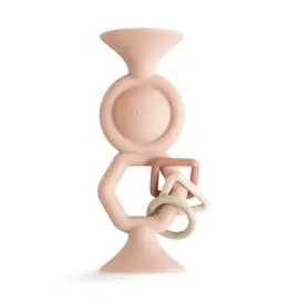 Mushie Mushie Hexapop suction toy Blush