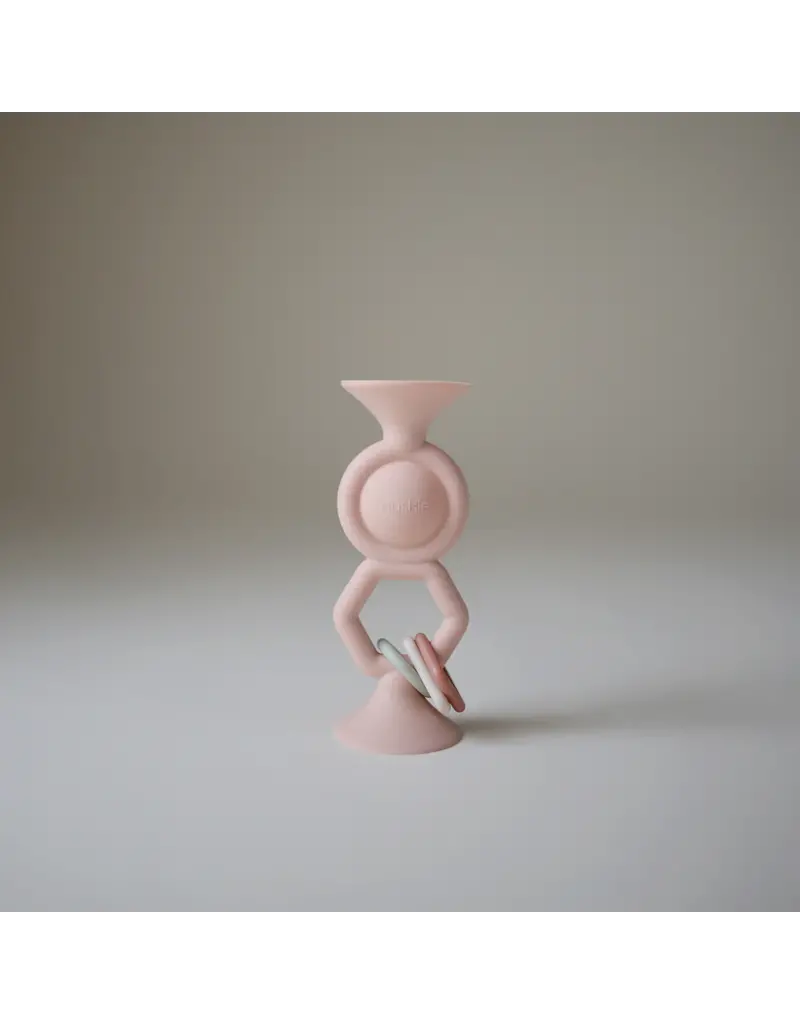 Mushie Mushie Hexapop suction toy Blush