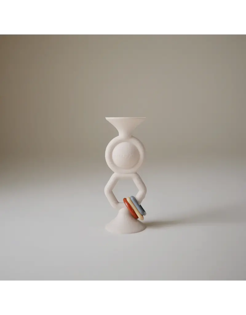 Mushie Mushie Hexapop suction toy Shifting Sand