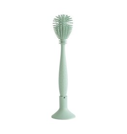 Mushie Mushie flessenborstel silicone Cambridge Blue