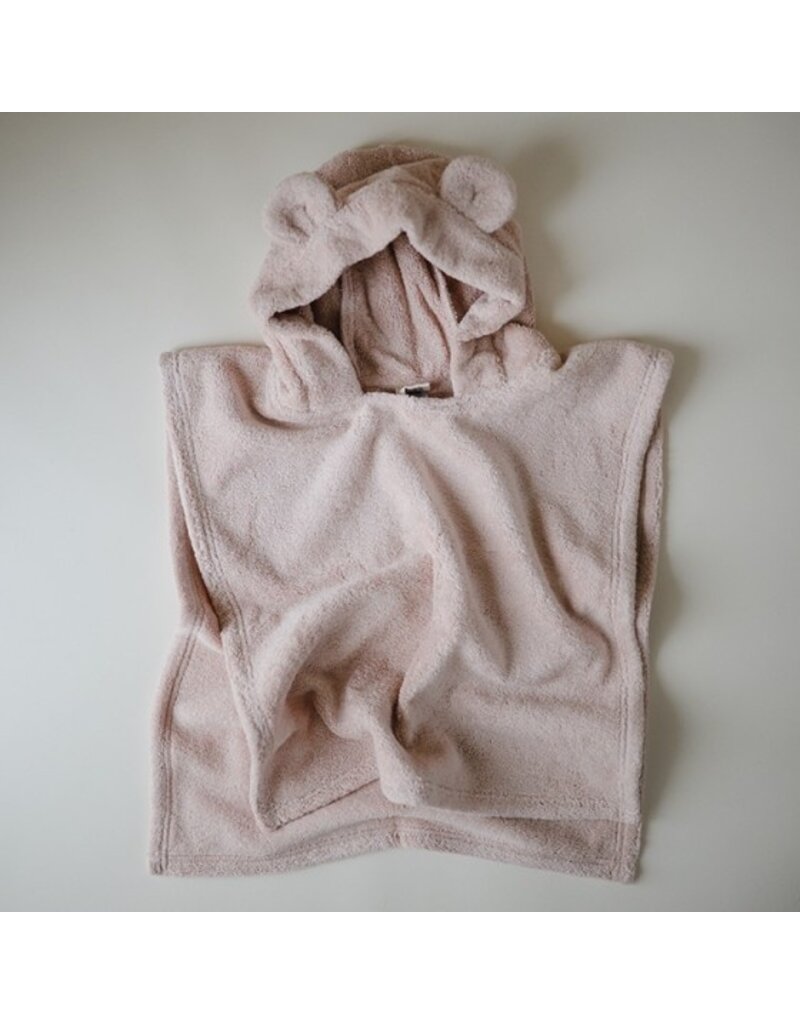 Mushie Mushie Poncho Bear Blush