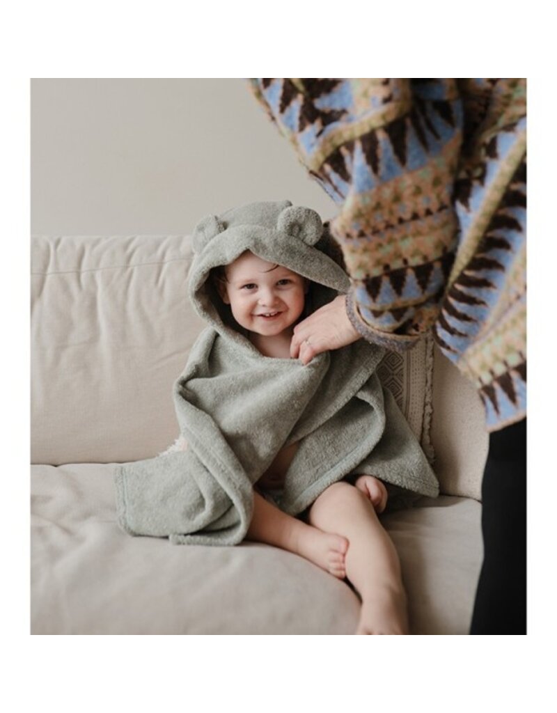 Mushie Mushie Poncho Bear Moss