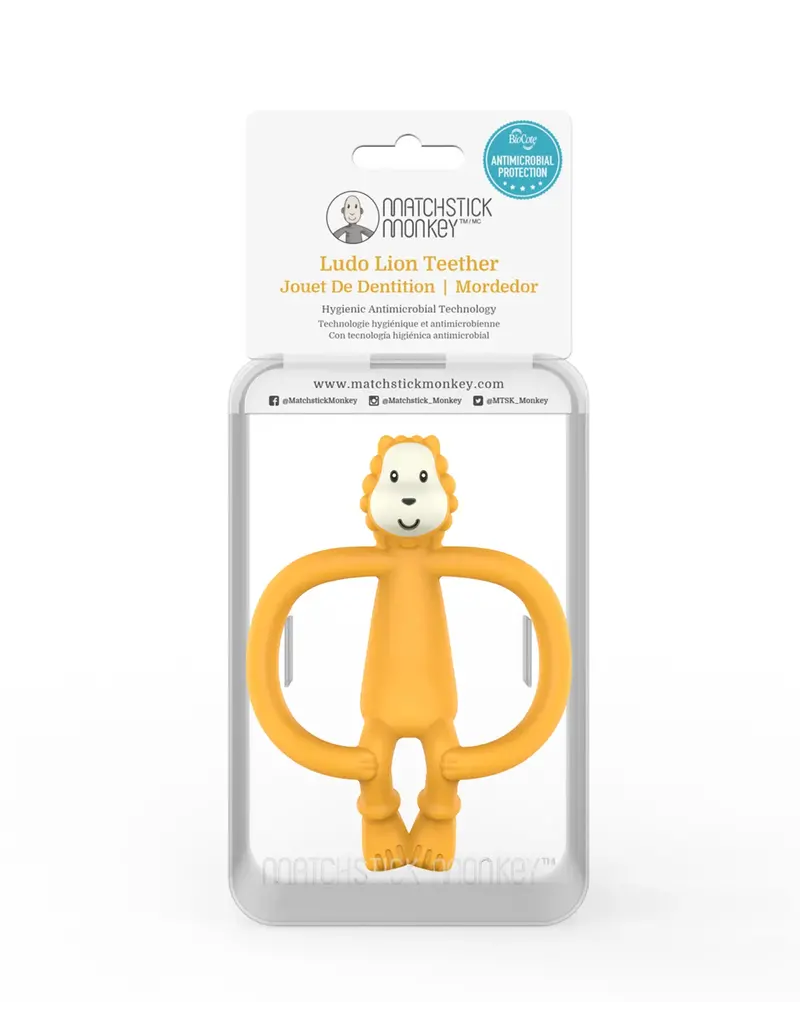 Matchstick Monkey Matchstick Monkey Ludo Lion Teether