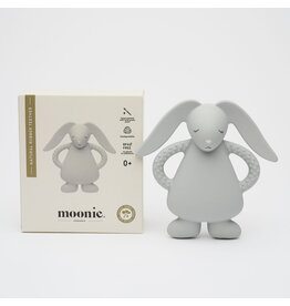 Moonie Moonie Teether Bunny Silver