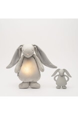 Moonie Moonie Teether Bunny Silver