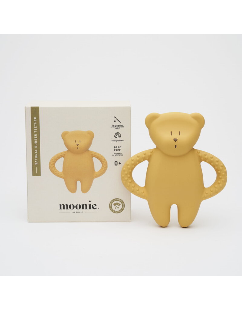Moonie Moonie Teether Bear Honey