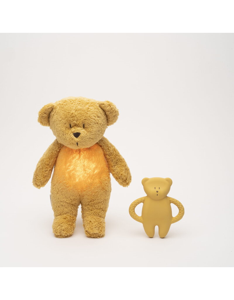 Moonie Moonie Teether Bear Honey