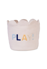 Childhome Childhome  Mand bloem Play Ecru 35x35x35cm