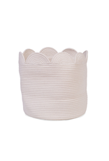 Childhome Childhome  Mand bloem Play Ecru 35x35x35cm
