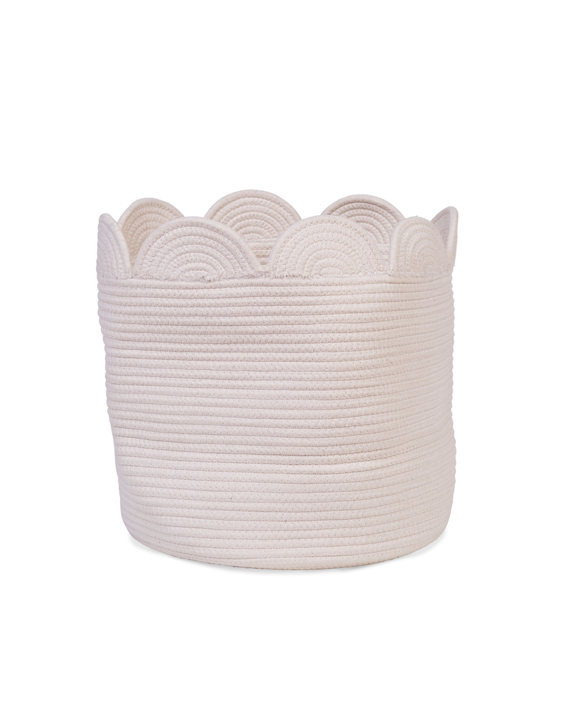 Childhome Childhome  Mand bloem Play Ecru 35x35x35cm