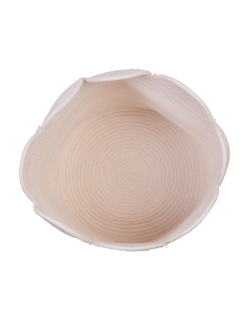 Childhome Childhome  Mand bloem Play Ecru 35x35x35cm