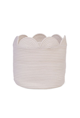 Childhome Childhome Mand bloem Ecru Toys 30x30x30cm