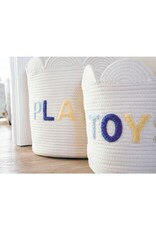 Childhome Childhome Mand bloem Ecru Toys 30x30x30cm